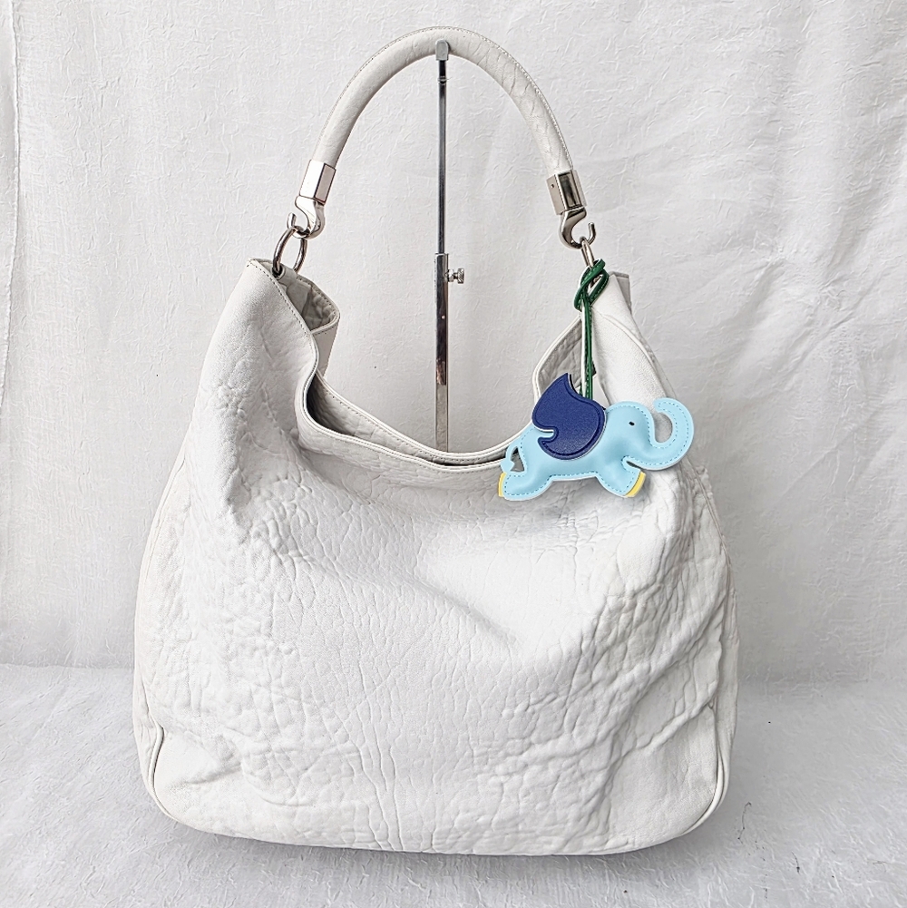 Auth YSL Yves Saint Laurent Roady Hobo Shoulder Bag